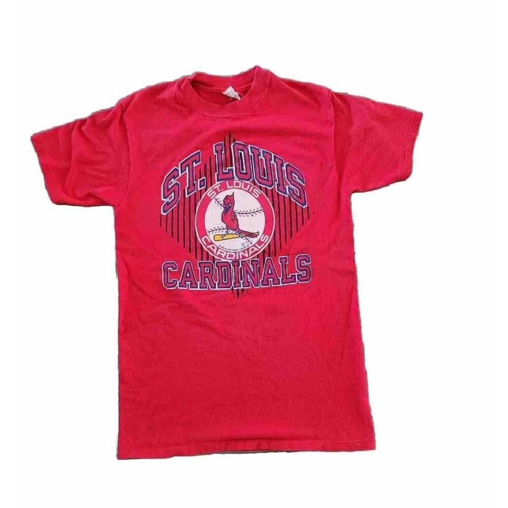 St. Louis Cardinals Shirt Women's Large‎ Official Licensed Champion Red MLB